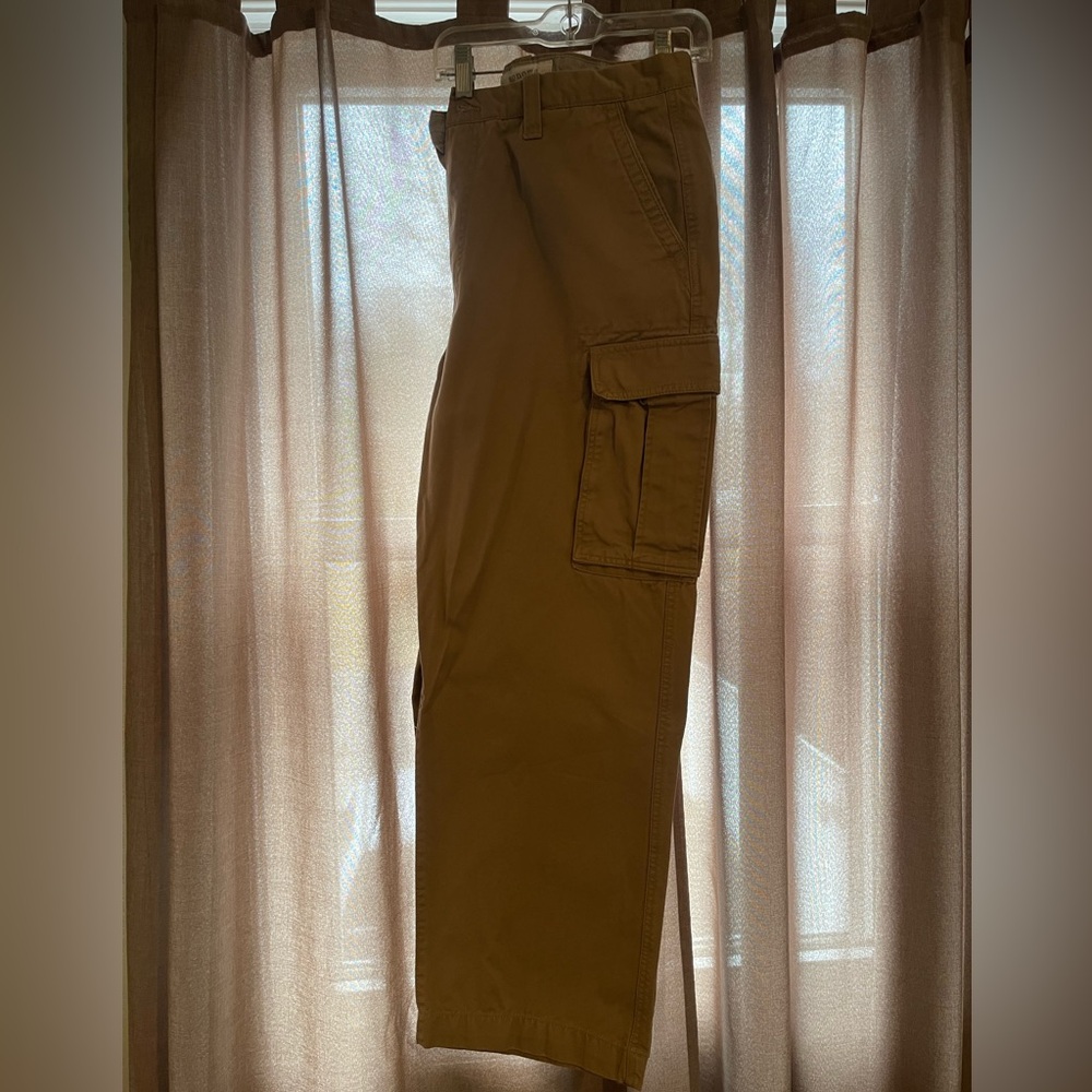 Sonoma Life and Style Men’s Cargo Pants - tan - good condition - 36x30